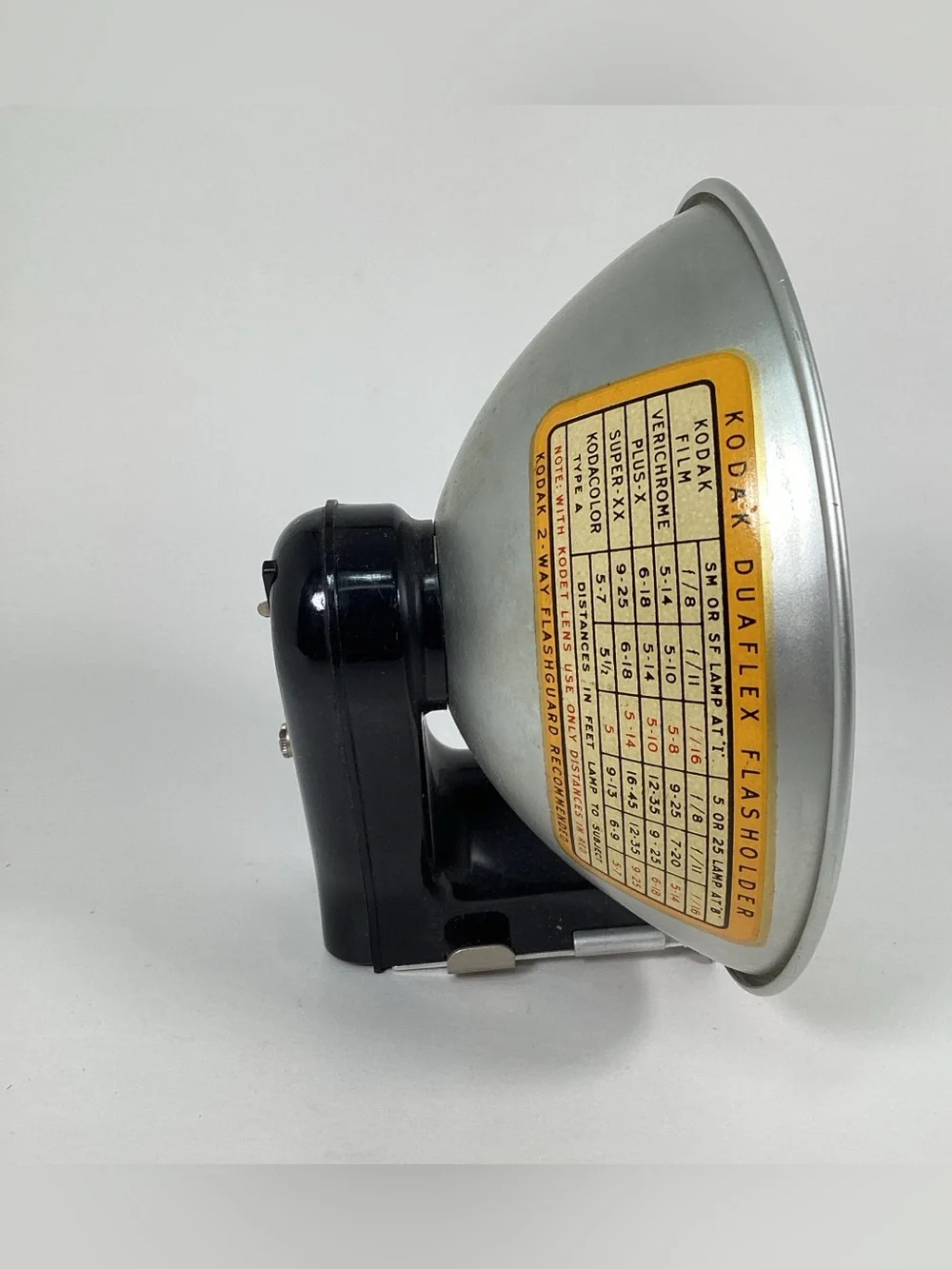 Vtg Kodak Duraflex Flasholder And Brownie Reflex Synchro Model Flasholder
